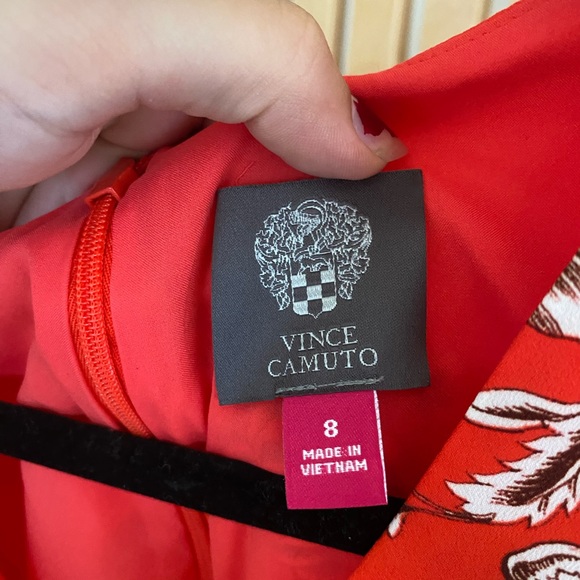 Red dinner dress size 8 - Picture 3 of 3